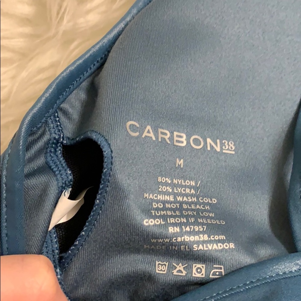 CARBON38 Action Bra 2.0 Takara Shine Spruce Green - Picture 5 of 5